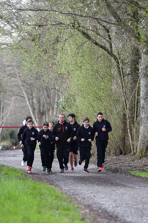 les jeunes du programme 10-15 en plein effort