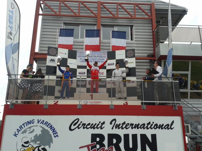 kz2   podium chpt de france